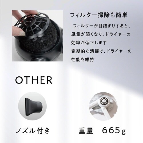 アイビル プロドライヤー1200 ブラック