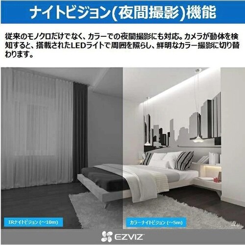 屋内用見守り防犯カメラパンチルトタイプ