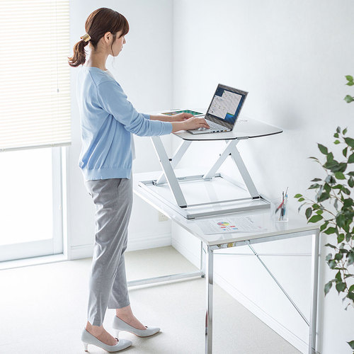 エルゴノミクスリフトアップデスク WH