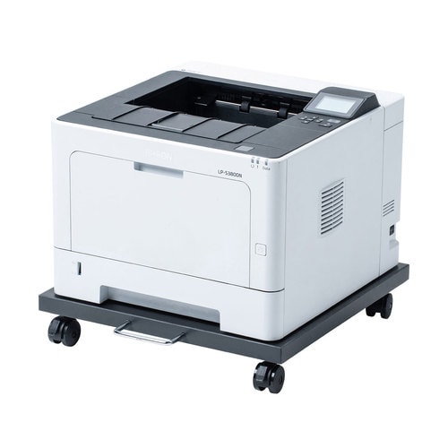 プリンタスタンド W400×D400・BK