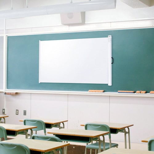 プロジェクタースクリーン マグネット式ケース一体型