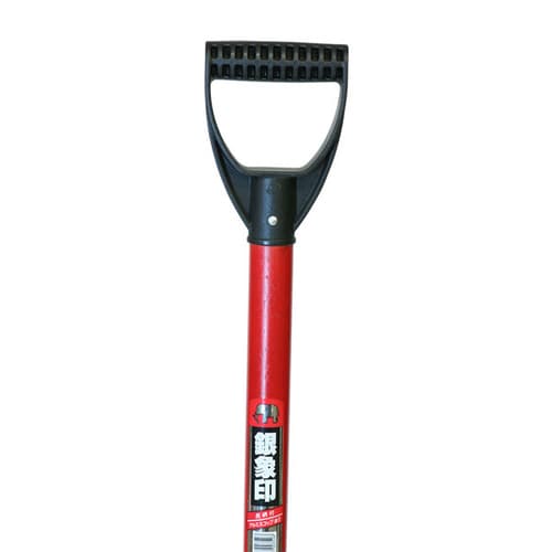 銀象 アルミスコップ#3D柄レッド長柄付