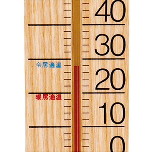 温度計木製壁掛M−023スリーブパック
