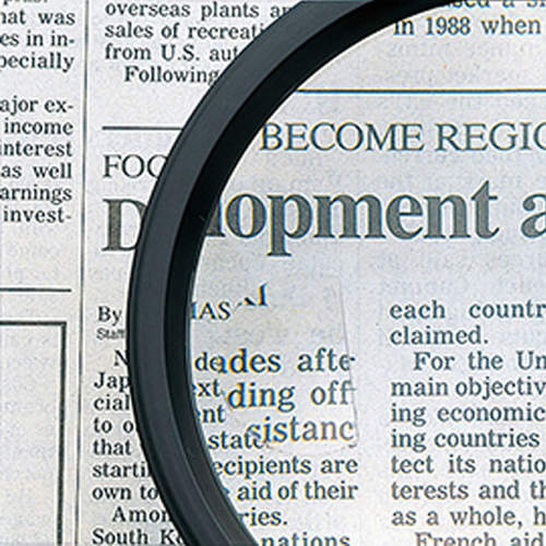 ルーペ B−3リーディング用75mm2倍&4倍