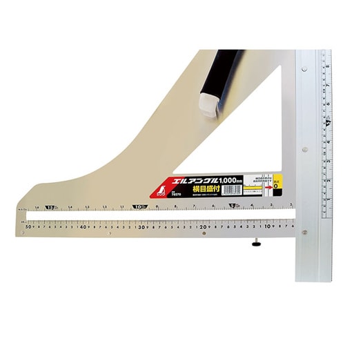 丸ノコガイド定規エルアングル1000横付