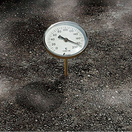 温度計 V−4 丸T字型 黒目盛