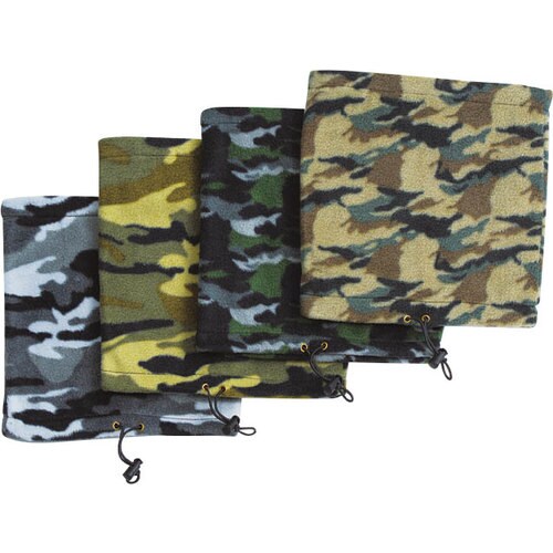 迷彩ネックウォーマーフリース B−85