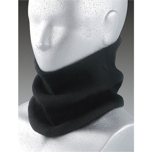 ネックウォーマーニット(黒) B−83