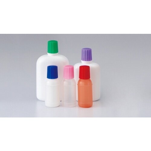 万国容器20 本体乳白 キャップ藤 100本入