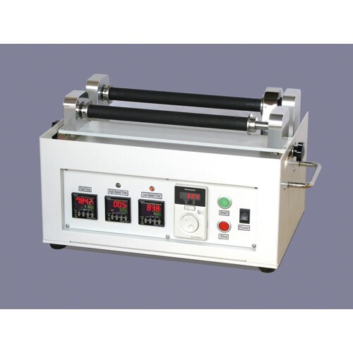 高速/低速回転自動切替式ボールミル架台