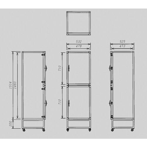 デシケーター G−10S(帯電防止アクリル)