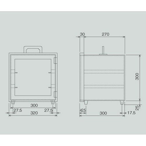 デシケーター 手提げ型 RF−2