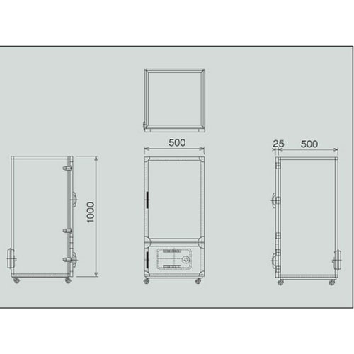 C型ユニットデシケーター CB−8