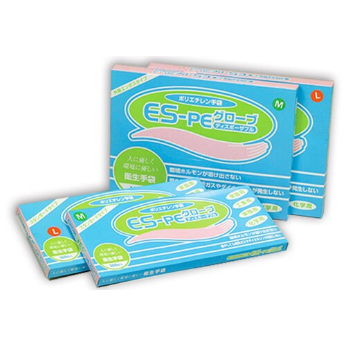 ES−PEグローブ エンボスM 100枚入