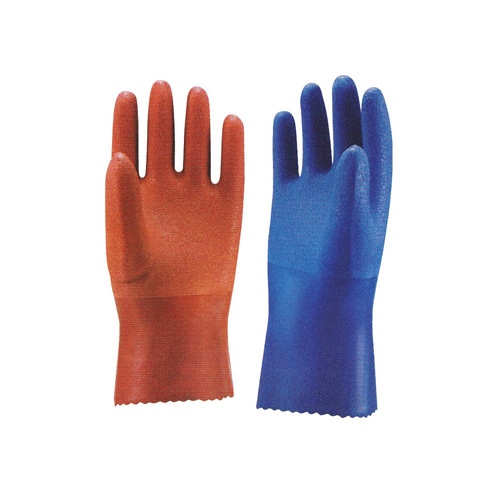 はげみ手袋 ブルー LL