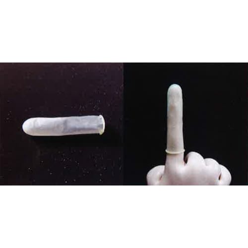 薄指サック 8−B 粉ナシ・小 (1000ヶ入)