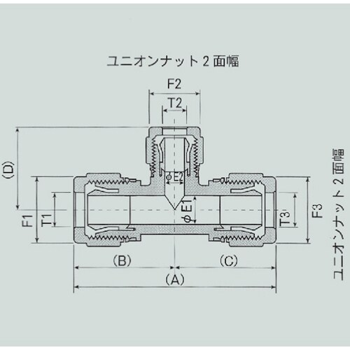 P−RUE 25−19B Rユニオンエルボ
