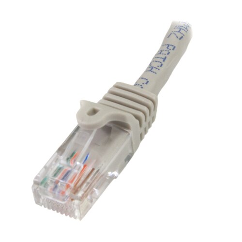 Cat5e LANケーブル 1m グレー