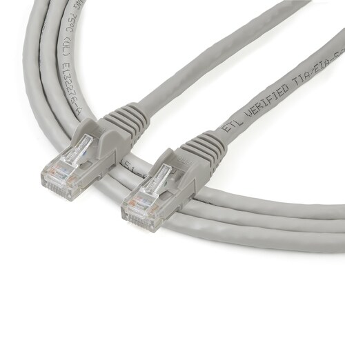 Cat6 LANケーブル 2m グレー