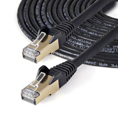 Cat6a LANケーブル 7.5m ブラック