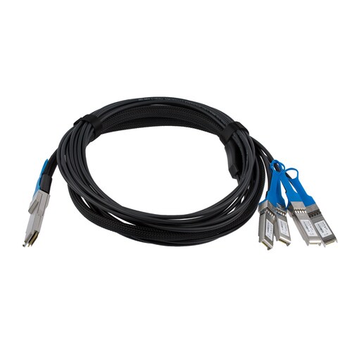 QSFP+ DAC ブレークアウトケーブル 3m