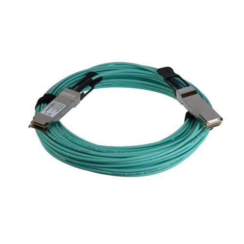 QSFP+ アクティブ光ケーブル 15m
