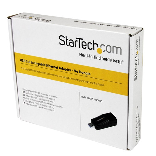 USB3.0接続 ギガ有線LANアダプタ 黒