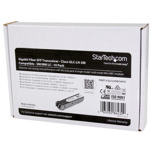 SFPモジュール Cisco製品互換 10個入