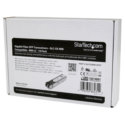 SFPモジュール Cisco製品互換 10個入