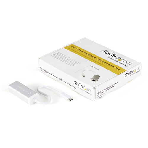 USB−C接続 ギガ有線LANアダプタ 銀