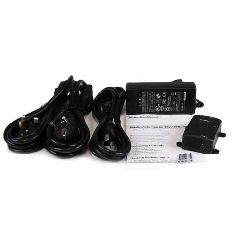 ギガビットPoEミッドスパンインジェクタ 1ポート