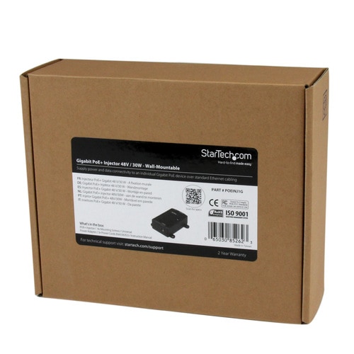 ギガビットPoEミッドスパンインジェクタ 1ポート