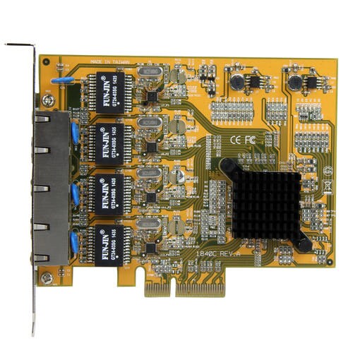 ギガビット PCIe LANカード 4ポート