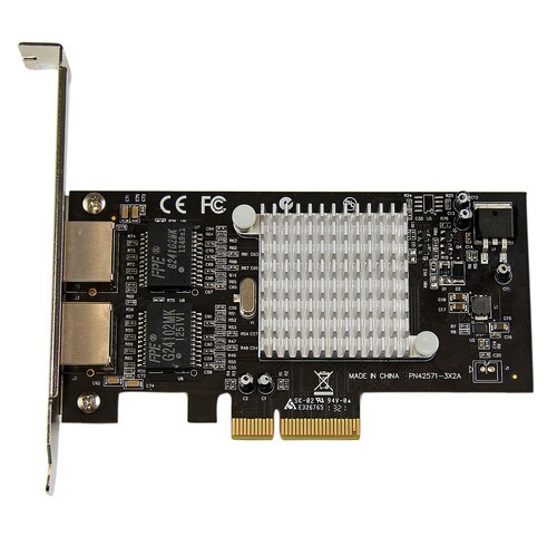 ギガビット PCIe LANカード 2ポート