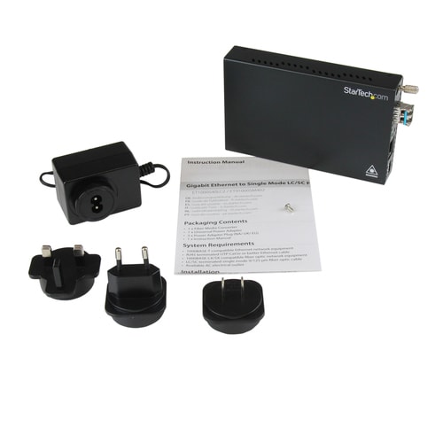 光メディアコンバータ シングルモード LC対応