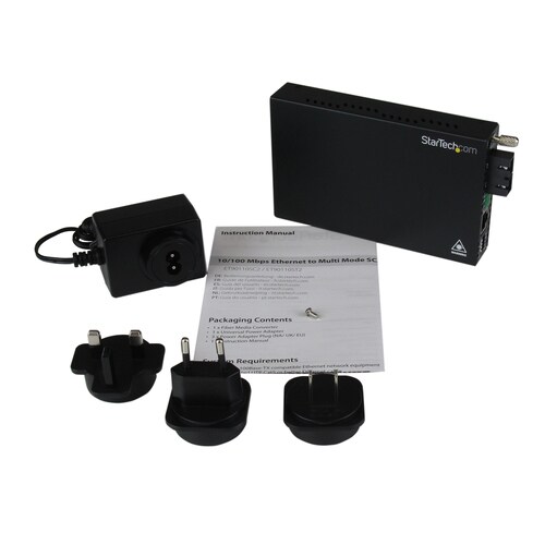 光メディアコンバータ マルチモード SC対応