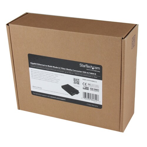 光メディアコンバータ マルチモード LC対応