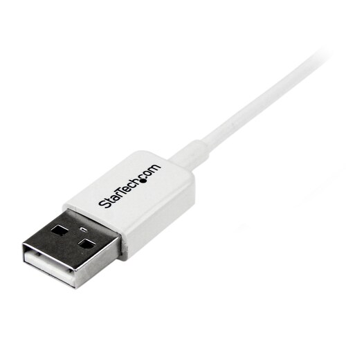 MicroUSB 2.0 変換ケーブル 2m 白