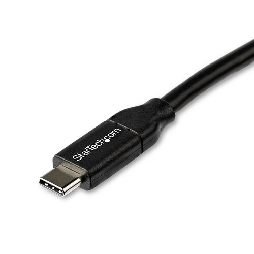 USB 2.0(C−C)ケーブル 5A 2m 黒