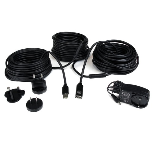 USB 2.0アクティブリピーターケーブル 25m