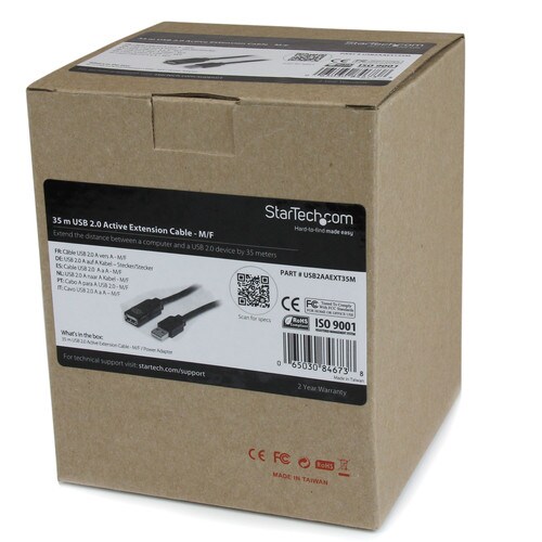 USB 2.0アクティブリピーターケーブル 35m