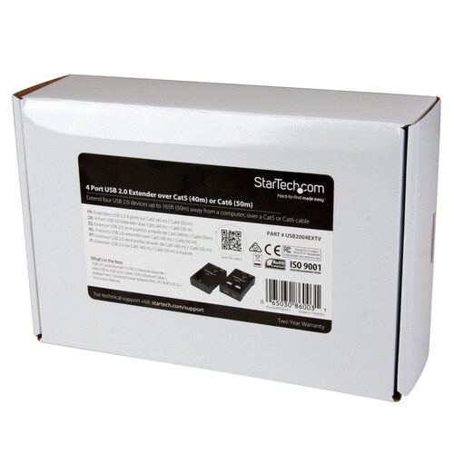 USB 2.0 延長器 4ポート 最大50m