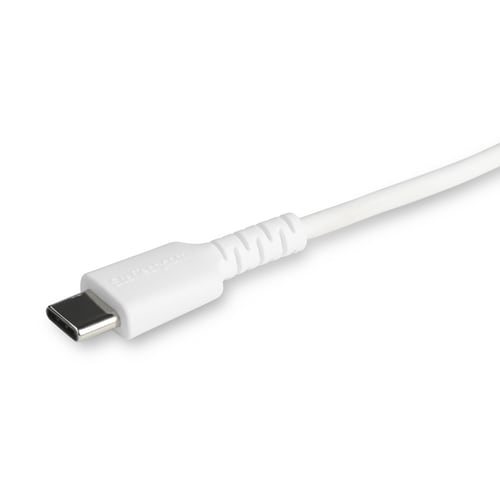 超高耐久ライトニング−USB−Cケーブル 1m 白