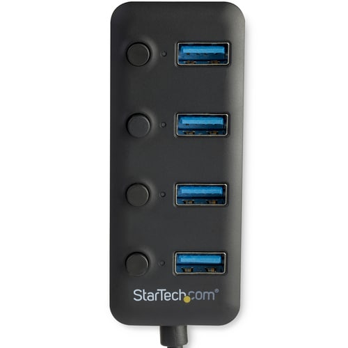 USB 3.0ハブ 4ポート オン/オフスイッチ