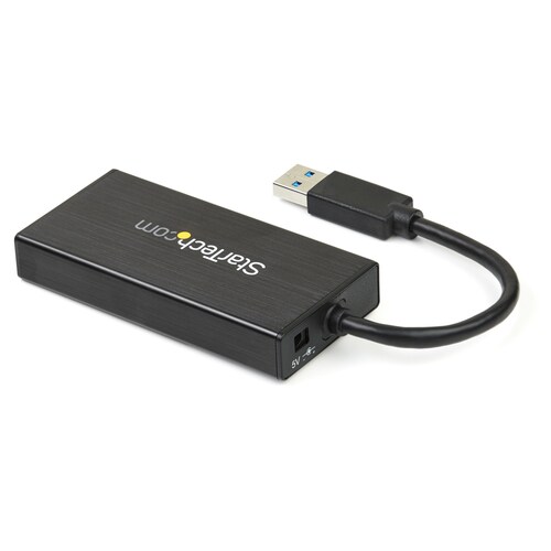USB 3.0ハブ 3ポート LANアダプタ内蔵