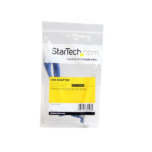 USB 3.0スロットプレートアダプタ 2ポート