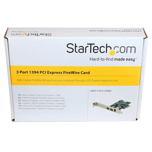 PCIe FireWire400/800増設カード