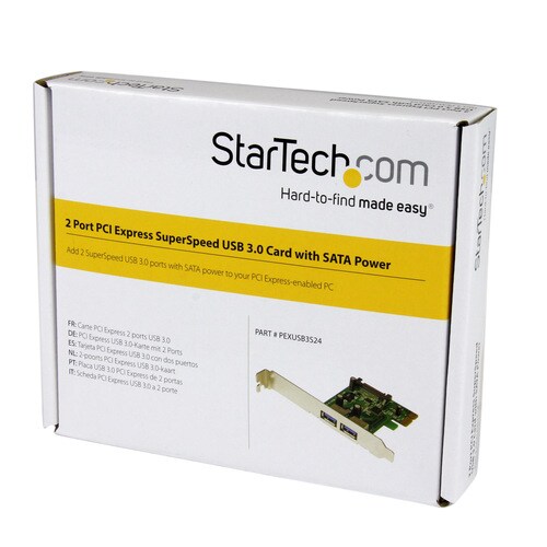 USB 3.0 増設用PCIeカード 2ポート