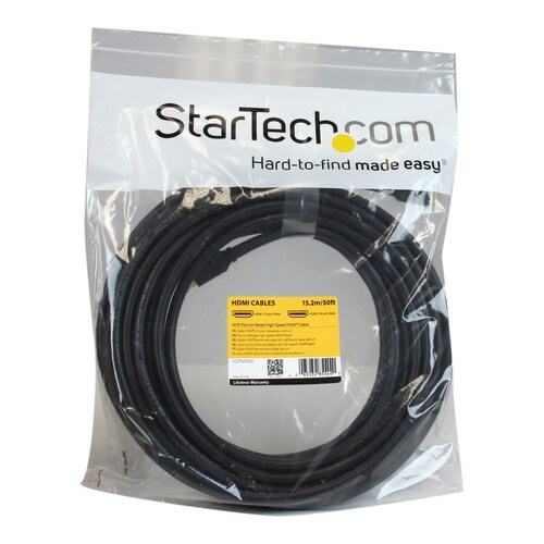 ハイスピードHDMIケーブル 15.2m 難燃定格