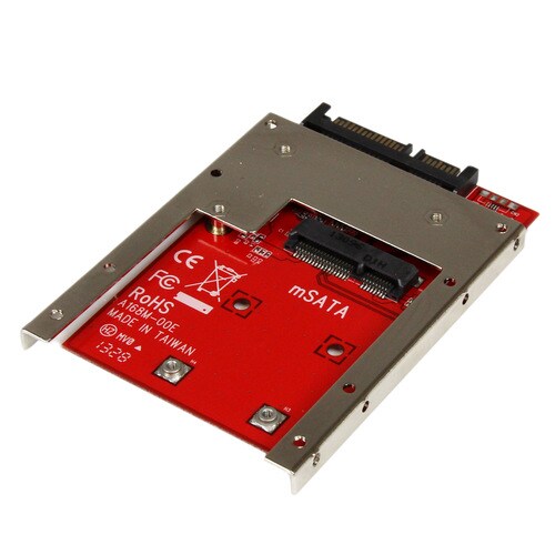 mSATA SSD−2.5型SATA変換アダプタ